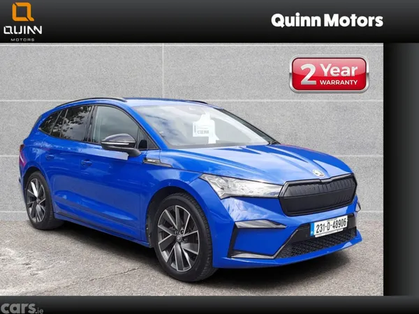 Skoda Enyaq Hatchback, Electric, 2023, Blue