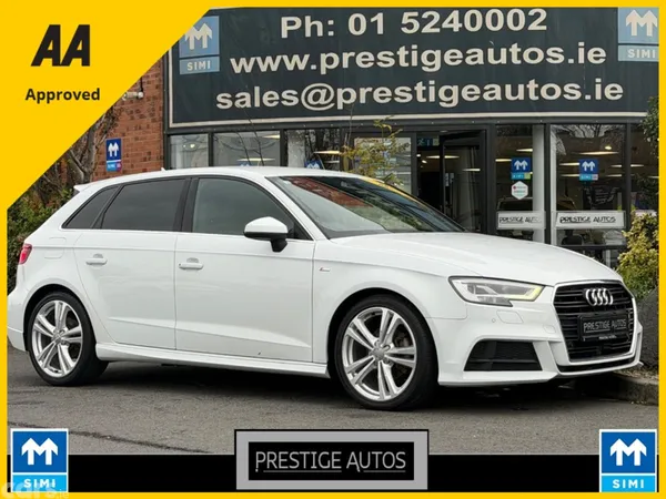 Audi A3 Hatchback, Petrol, 2017, White