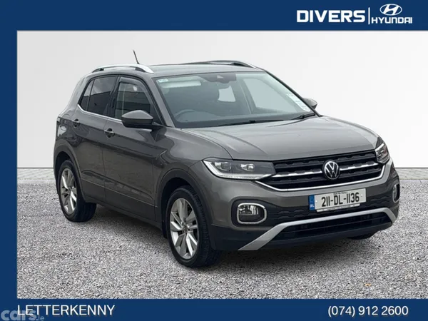 Volkswagen T-Cross Estate, Petrol, 2021, Grey