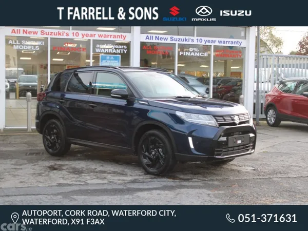 Suzuki Vitara SUV, Petrol Hybrid, 2027, Blue