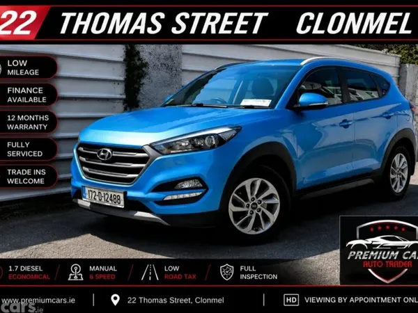 Hyundai Tucson SUV, Diesel, 2017, Blue