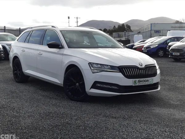 Skoda Superb Estate, Diesel, 2021, White