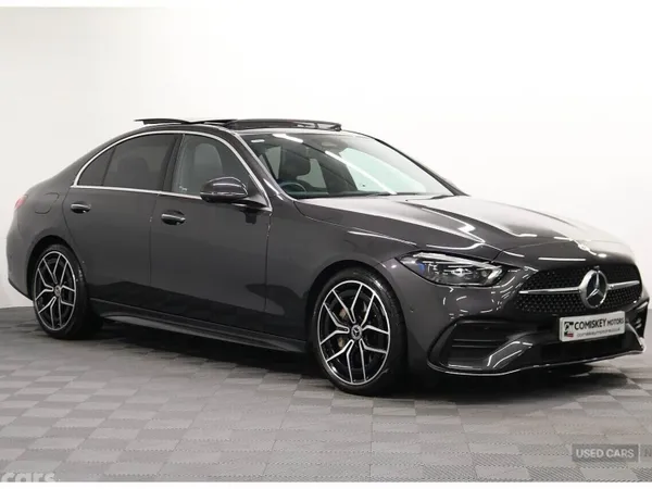 Mercedes-Benz C-Class Saloon, Petrol Hybrid, 2025, Grey