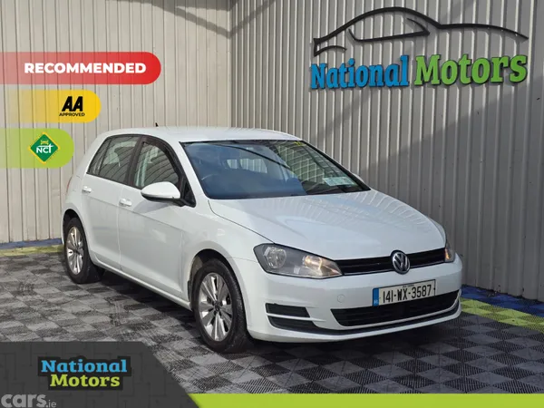 Volkswagen Golf Hatchback, Diesel, 2014, White