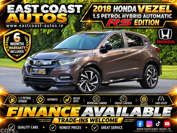Honda Vezel SUV, Petrol Hybrid, 2018, Other