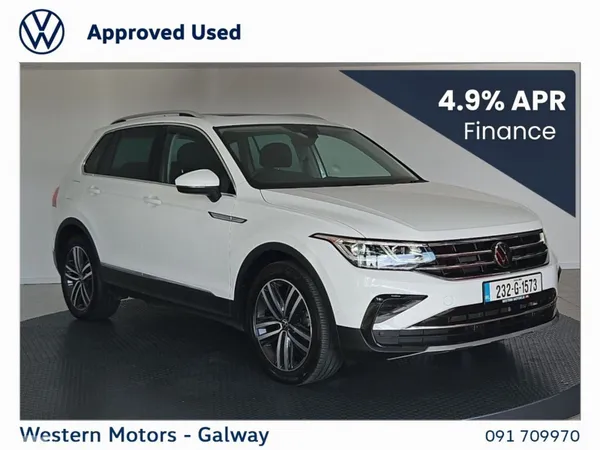 Volkswagen Tiguan SUV, Diesel, 2023, White
