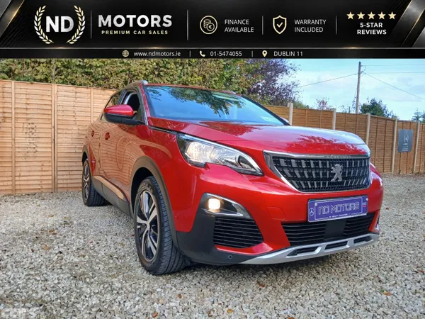 Peugeot 3008 MPV, Petrol, 2019, Red