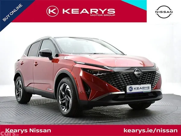 Nissan Qashqai SUV, Petrol Hybrid, 2026, Red