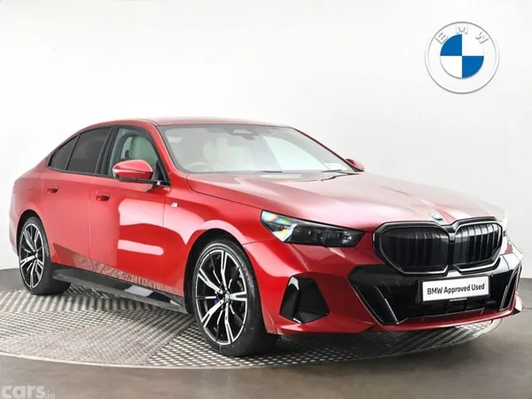 BMW 5-Series Saloon, Petrol, 2024, Red