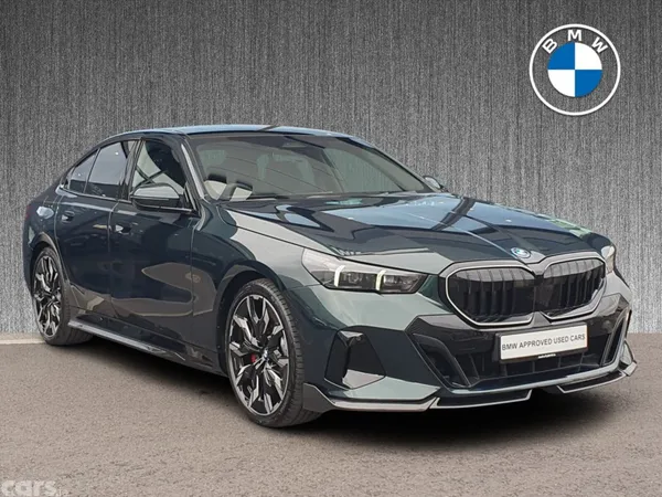 BMW 5-Series Saloon, Petrol Plug-in Hybrid, 2026, Green