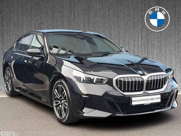 BMW 5-Series Saloon, Petrol Plug-in Hybrid, 2026, Black