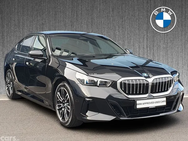 BMW 5-Series Saloon, Petrol Plug-in Hybrid, 2026, Black
