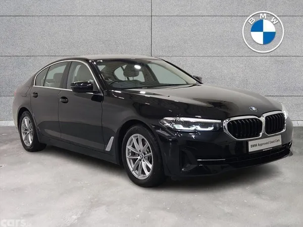BMW 5-Series Saloon, Diesel Hybrid, 2023, Black