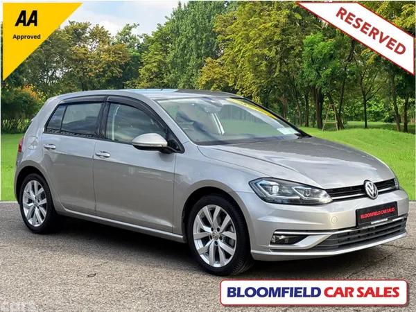 Volkswagen Golf Hatchback, Petrol, 2017, White
