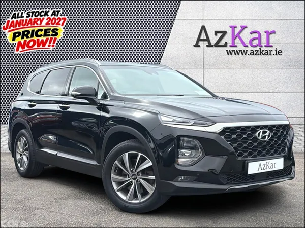 Hyundai Santa Fe SUV, Diesel, 2019, Black