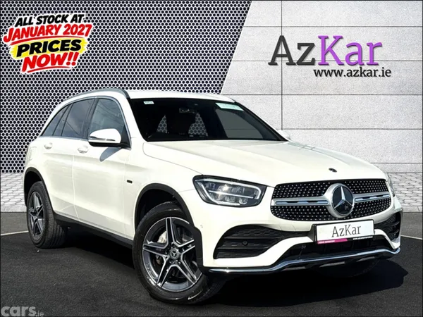 Mercedes-Benz GLC SUV, Diesel Plug-in Hybrid, 2021, White