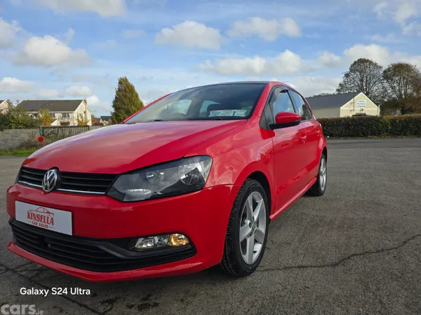 Volkswagen Polo Hatchback, Petrol, 2017, Red