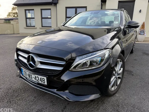Mercedes-Benz C-Class Saloon, Petrol Plug-in Hybrid, 2017, Black