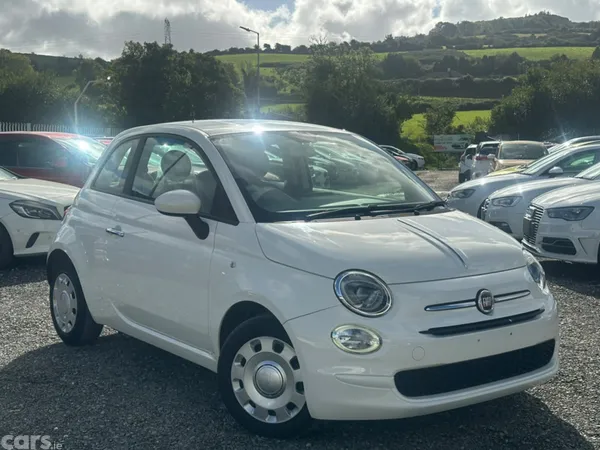 Fiat 500 Hatchback, Petrol, 2016, White