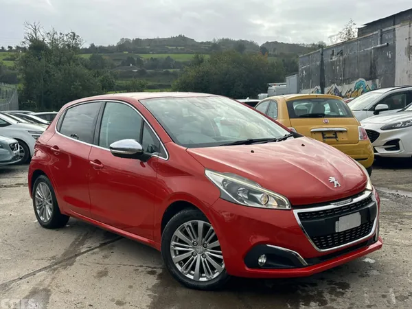 Peugeot 208 Hatchback, Petrol, 2017, Orange