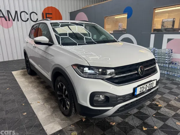 Volkswagen T-Cross SUV, Petrol, 2022, White