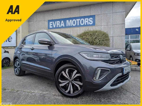 Volkswagen T-Cross SUV, Petrol, 2024, Grey