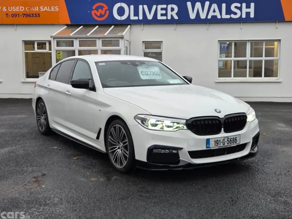 BMW 5-Series Saloon, Diesel, 2019, White