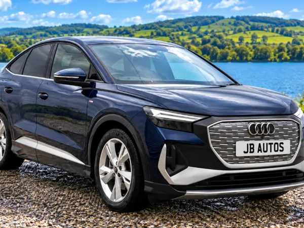 Audi Q4 e-tron SUV, Electric, 2023, Blue