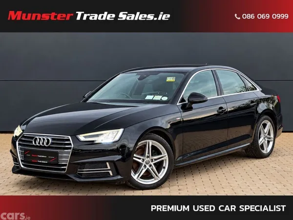 Audi A4 Saloon, Diesel, 2018, Black