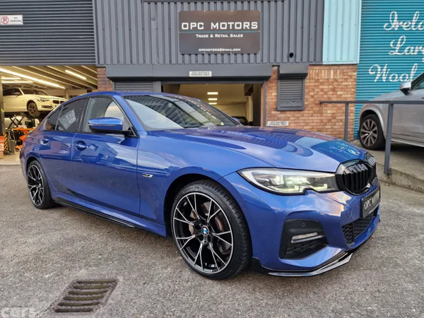 BMW 3-Series Saloon, Petrol Hybrid, 2022, Blue