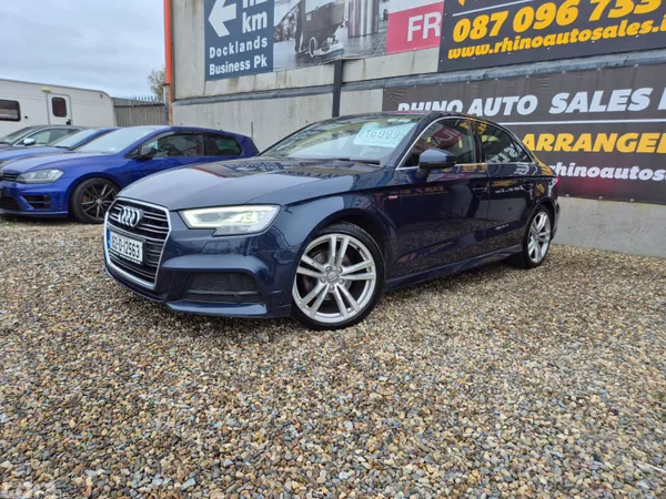 Audi A3 Saloon, Diesel, 2018, Blue