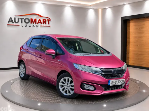 Honda Fit Hatchback, Petrol Hybrid, 2018, Red