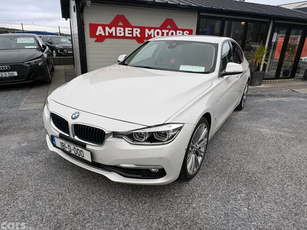 BMW 3-Series Saloon, Petrol Plug-in Hybrid, 2018, White