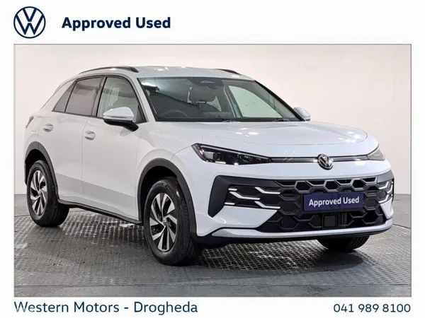 Volkswagen T-Roc SUV, Petrol, 2026, White