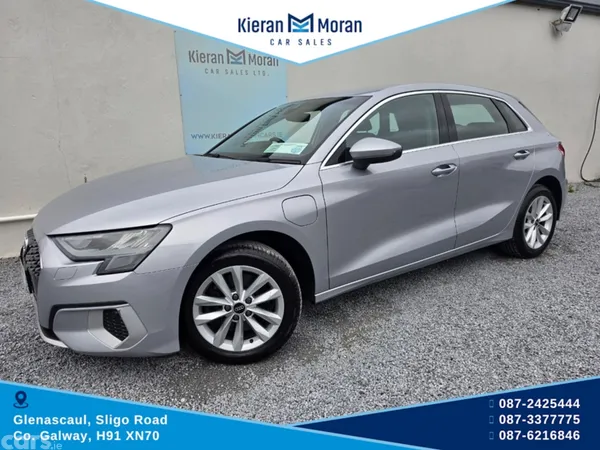 Audi A3 Hatchback, Petrol Plug-in Hybrid, 2021, Silver