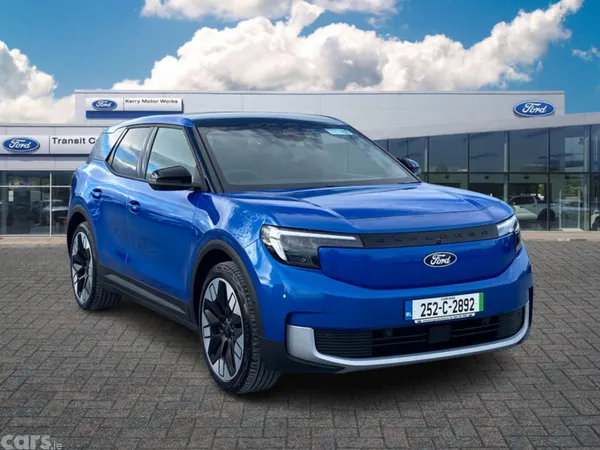 Ford Explorer SUV, Electric, 2025, Blue