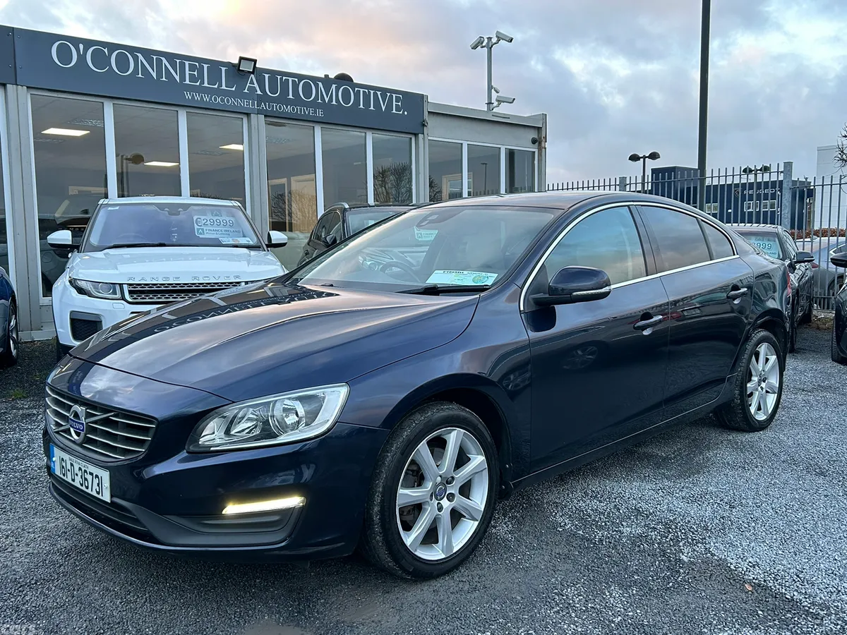 Volvo S60 Saloon, Diesel, 2016, Blue