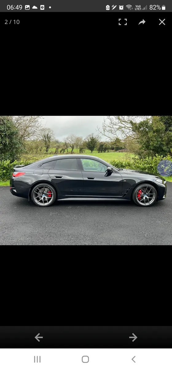 BMW i4 Coupe, Electric, 2022, Black