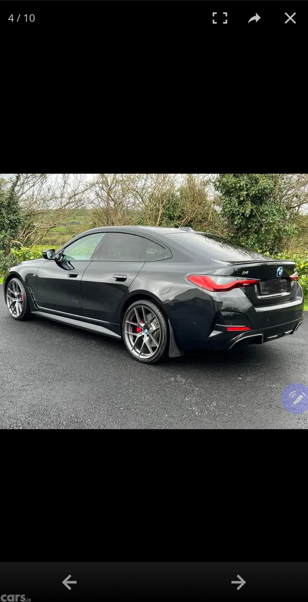 BMW i4 Coupe, Electric, 2022, Black