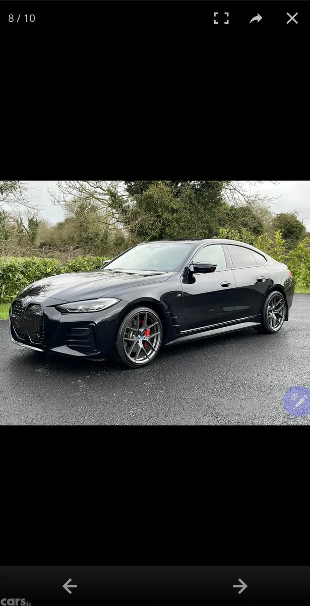 BMW i4 Coupe, Electric, 2022, Black