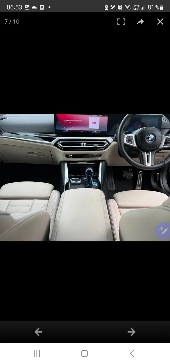 BMW i4 Coupe, Electric, 2022, Black