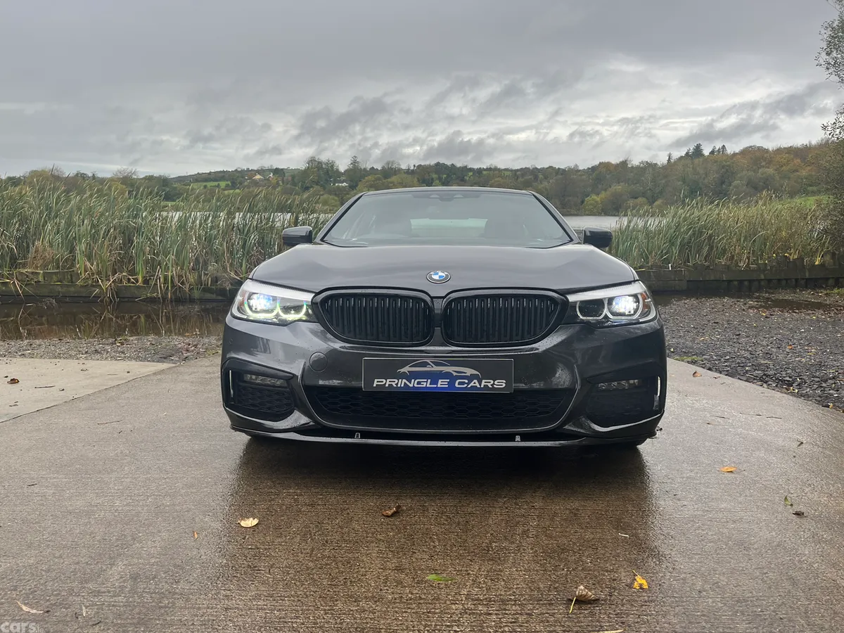 BMW 5-Series Saloon, Petrol Plug-in Hybrid, 2018, Grey
