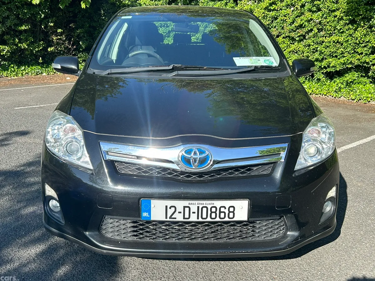 Toyota Auris Hatchback, Petrol Hybrid, 2012, Black