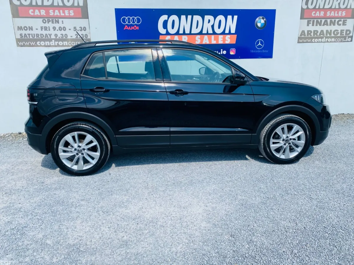 Volkswagen T-Cross Hatchback, Petrol, 2023, Black