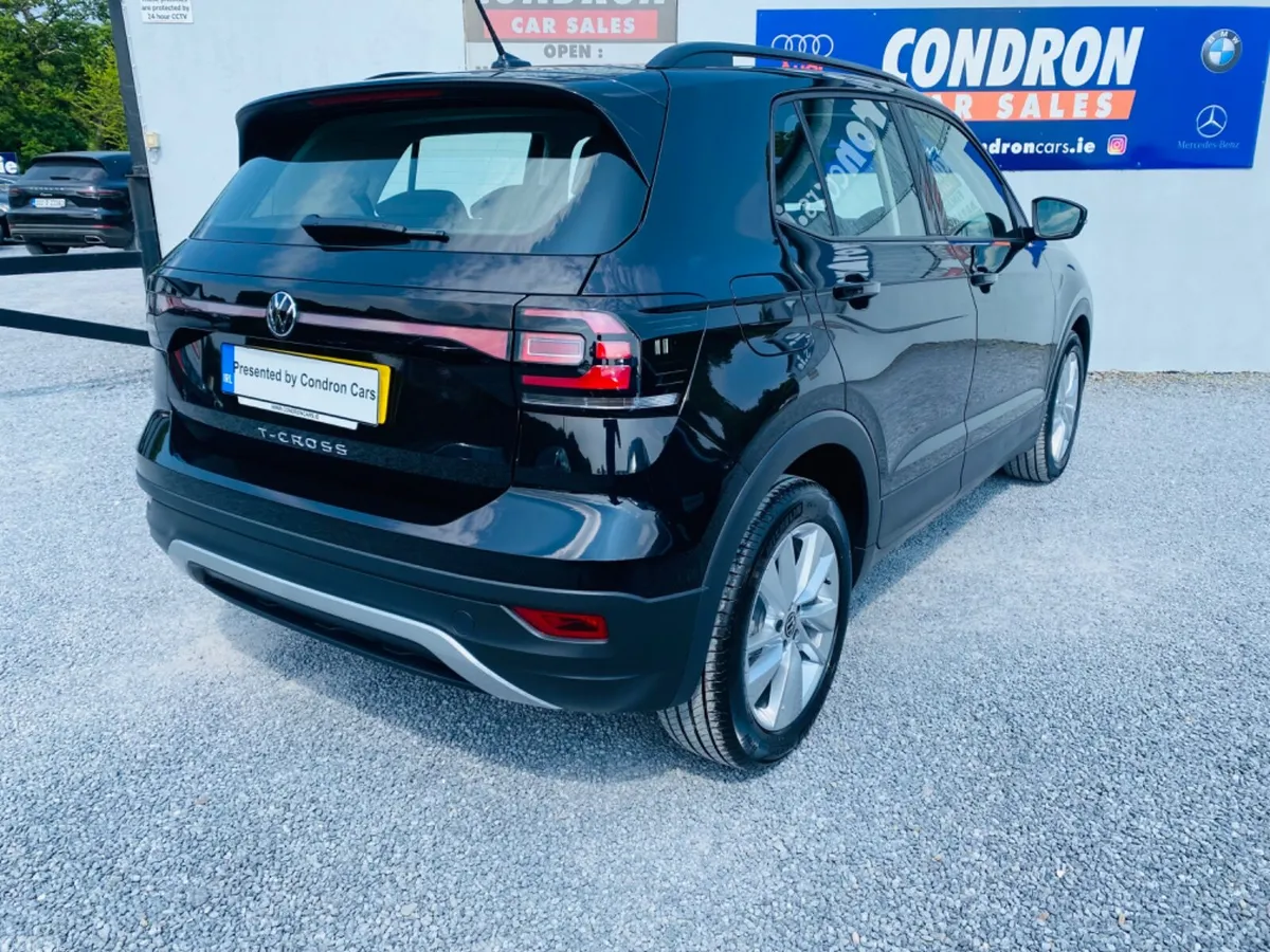 Volkswagen T-Cross Hatchback, Petrol, 2023, Black