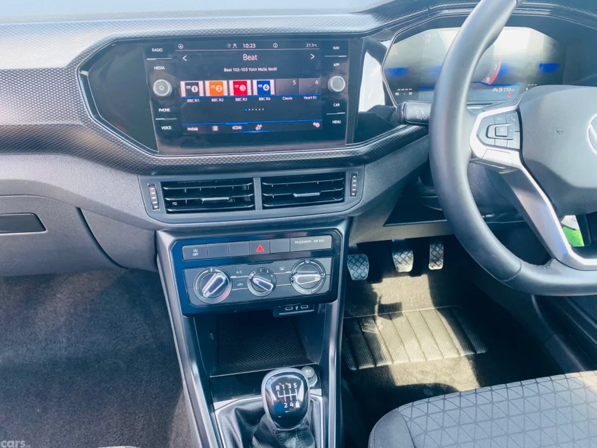 Volkswagen T-Cross Hatchback, Petrol, 2023, Black