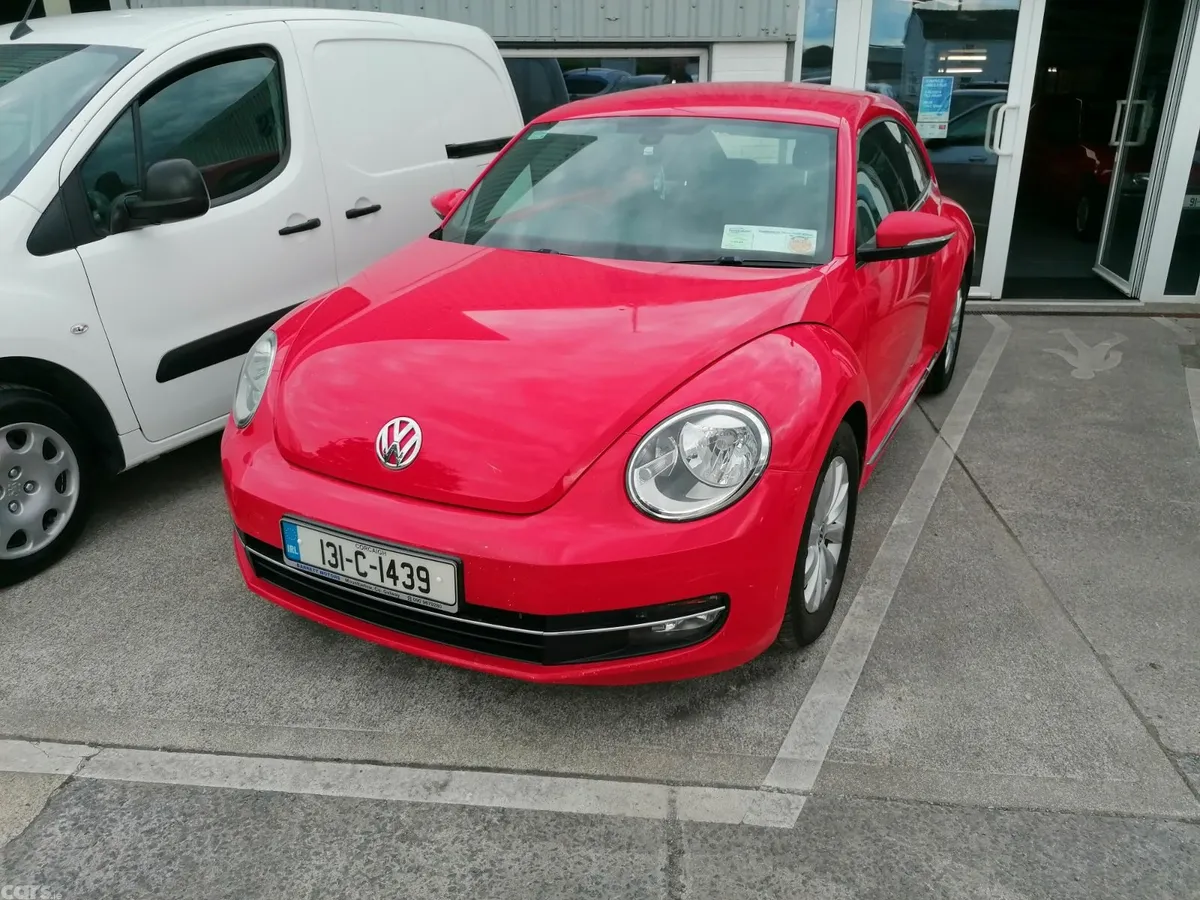 Volkswagen Beetle Hatchback, Diesel, 2013, Red
