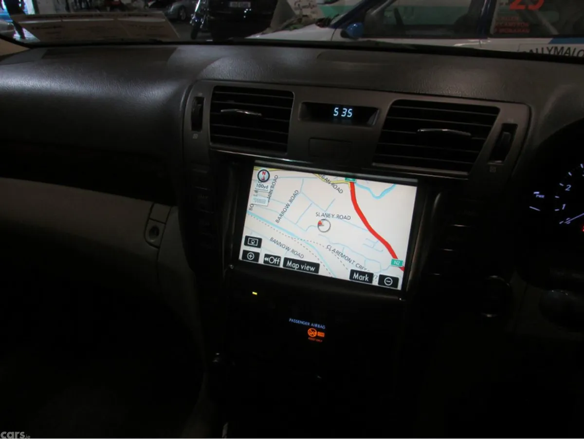 Lexus LS Saloon, Petrol Hybrid, 2008, Red