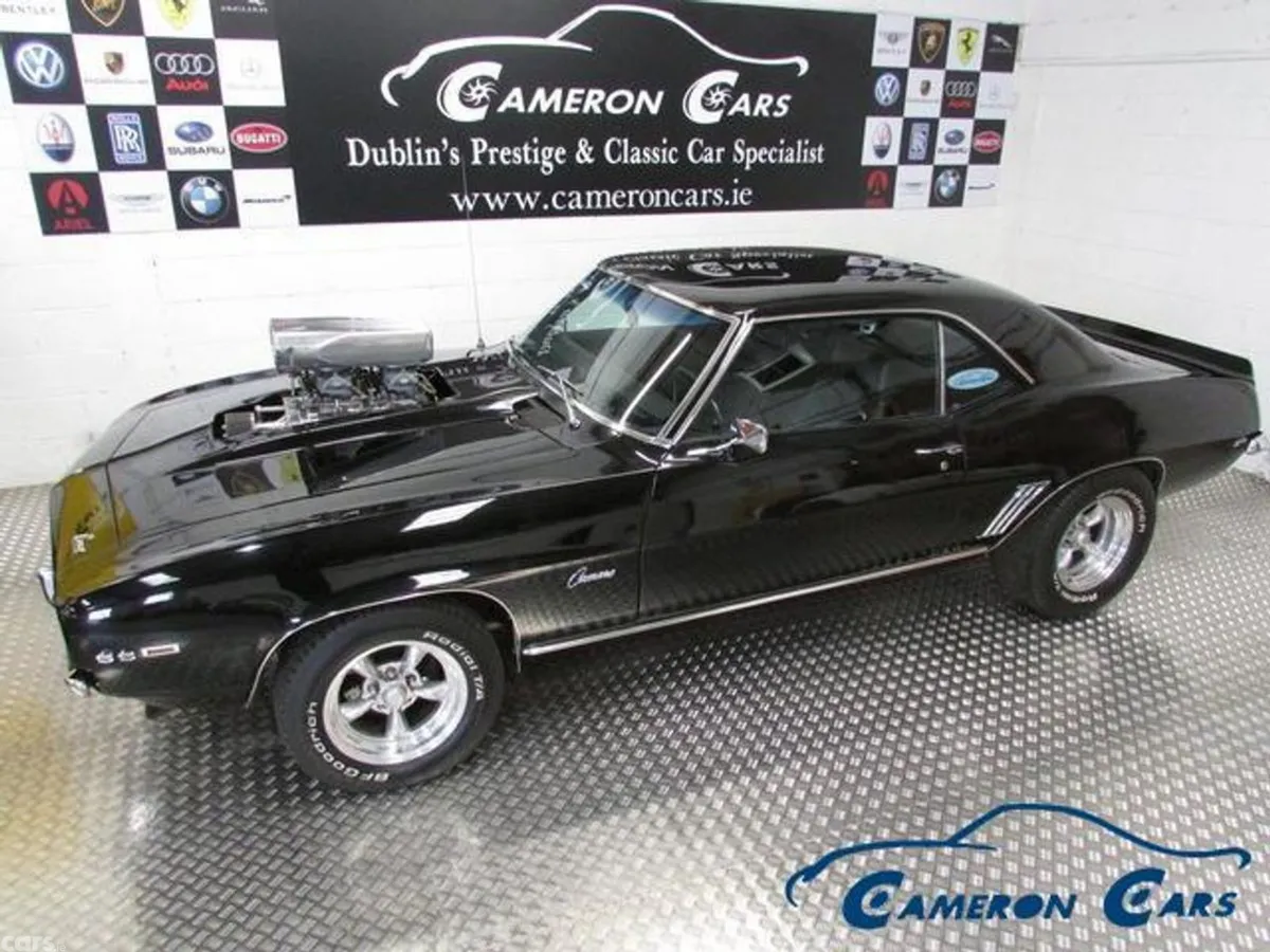 Chevrolet Camaro Coupe, Petrol, 1969, Black