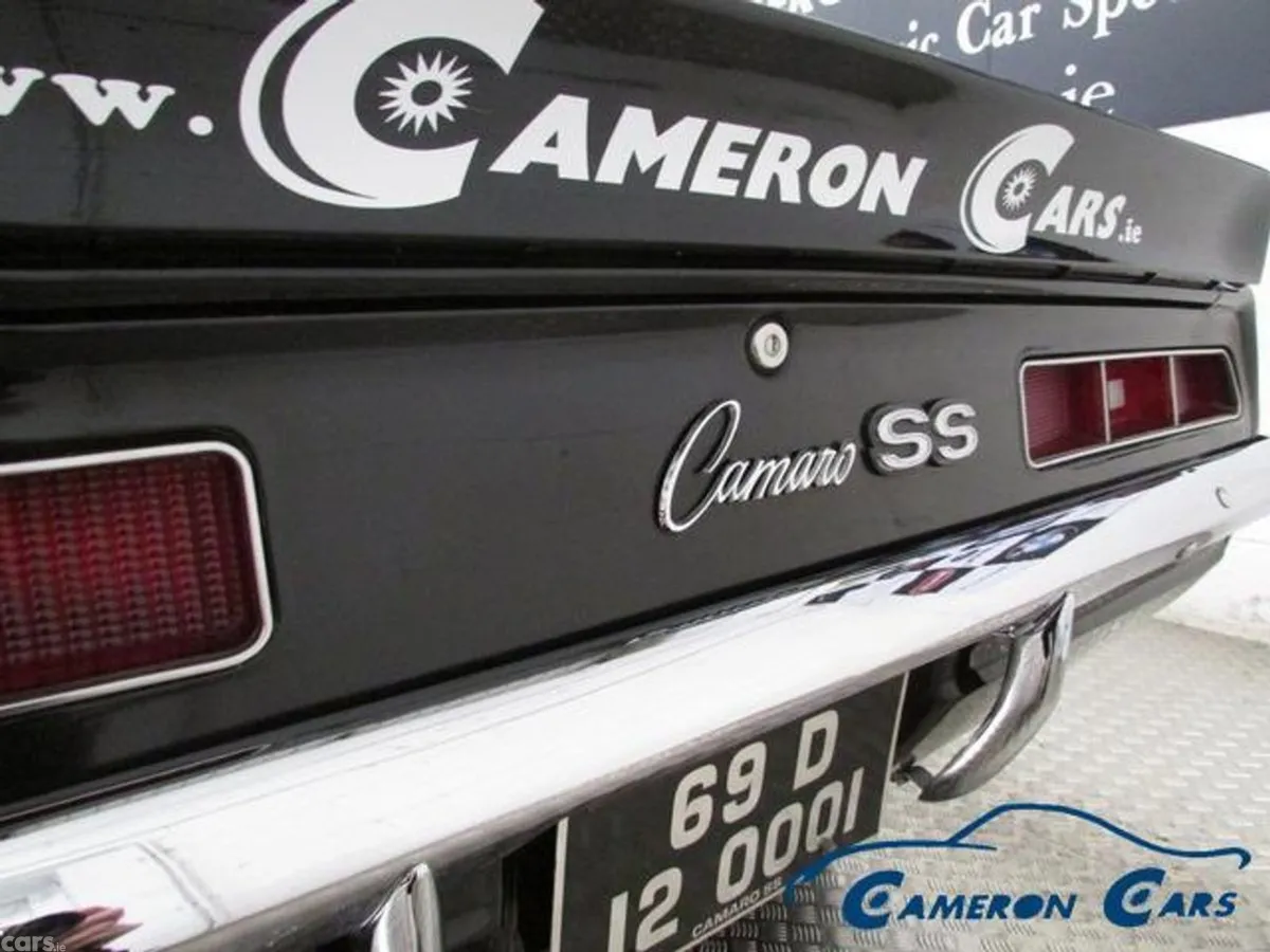 Chevrolet Camaro Coupe, Petrol, 1969, Black